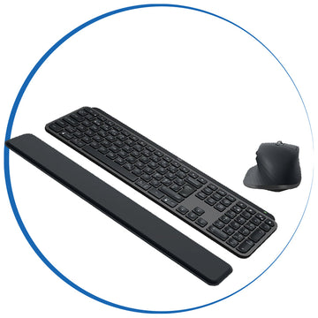 Keyboard and mouse combo collection featuring sleek, functional designs