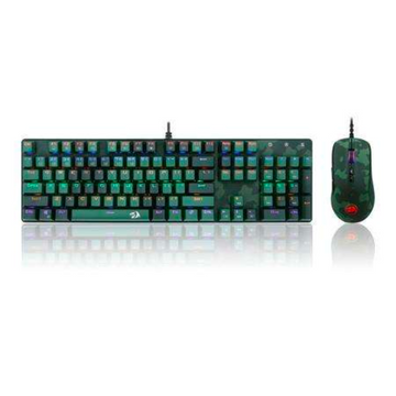 Redragon CAMINC ESSENTIALS S108 Keyboard & Mouse 2-in-1 Set, RGB Backlighting, 104 Keys, Ergonomic Design - Rebuy-Box