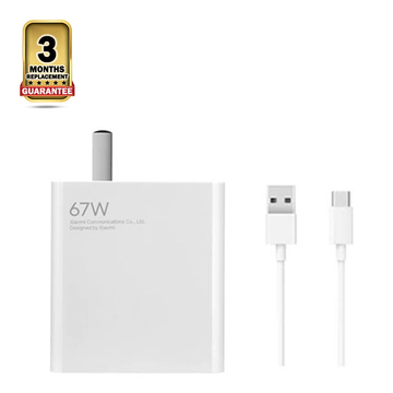 Xiaomi 67W Charger Light Edition – Fast & Compact Power