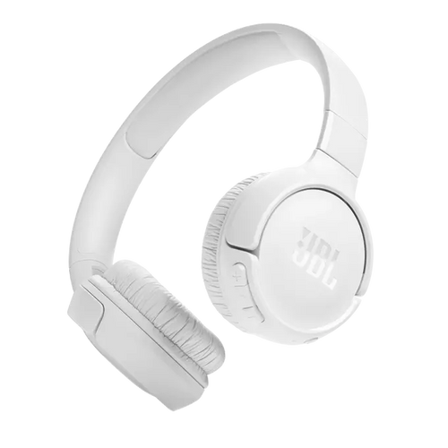 JBL Tune 520BT Wireless On-Ear Headphones, Bluetooth 5.0, 40mm Drivers, Long Battery Life - White - Rebuy-Box