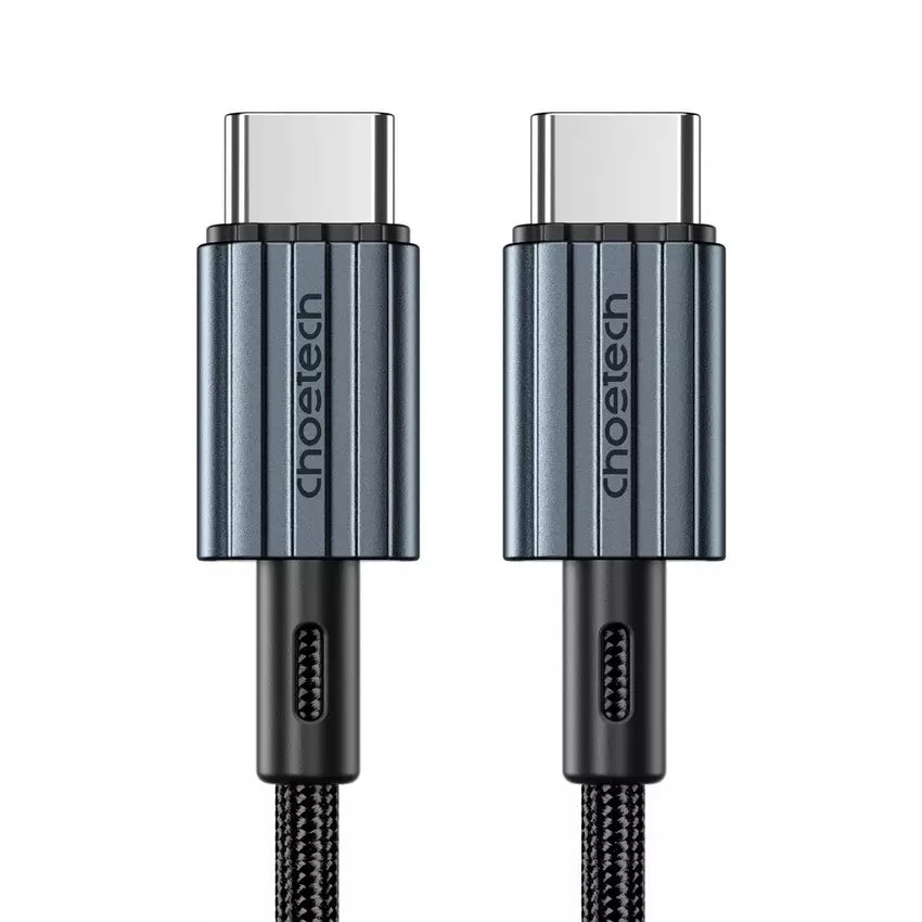Choetech Cable USB-C to USB-C Cable 1.2m 3A Black (XCC-1014)
