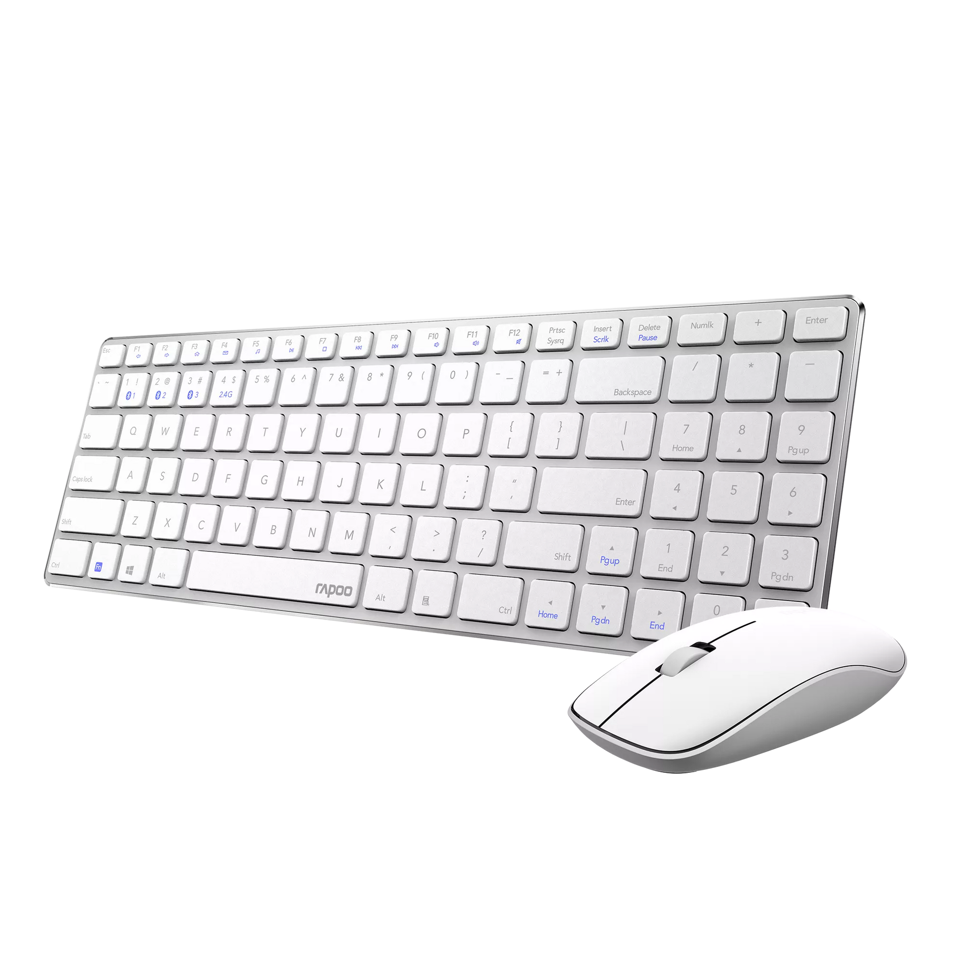 Rapoo 9320M Wireless Combo – Keyboard Arabic Layout - Rebuy-Box