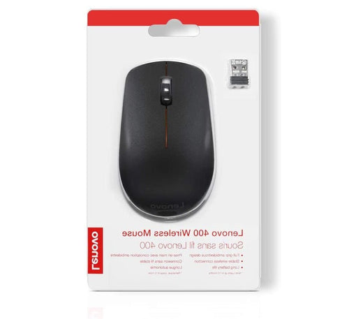 Lenovo 400 Wireless Mouse – Compact, Comfortable, and Reliable