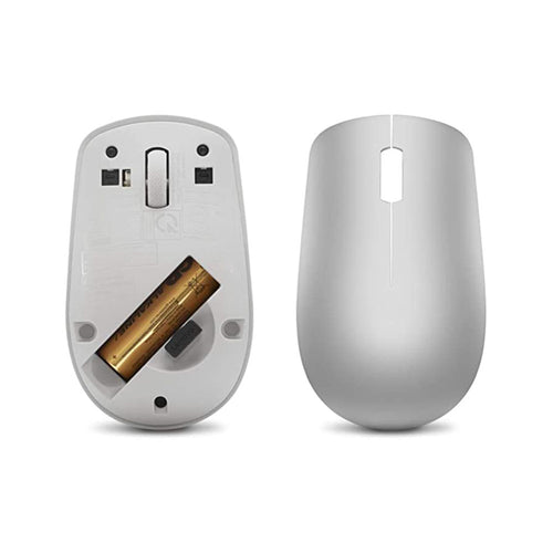 Lenovo 530 Wireless Mouse - Gy50Z18984, 2.4GHz USB Receiver, Ergonomic Design - Silver