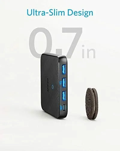 Anker A2045 65W 4 Port PIQ 3.0 & GaN Fast Charger Adapter, PowerPort Atom III Slim