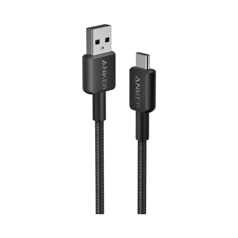 Anker 322 USB-A to USB-C Cable, 15W, 90cm, Durable Design, Fast Charging