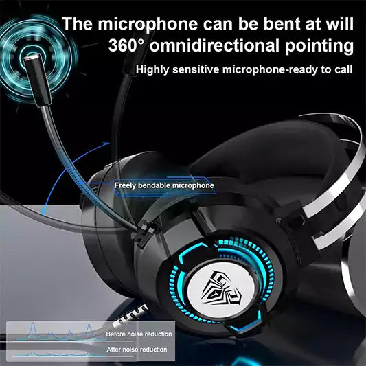 AULA S602 RGB Virtual 7.1 Surround Sound