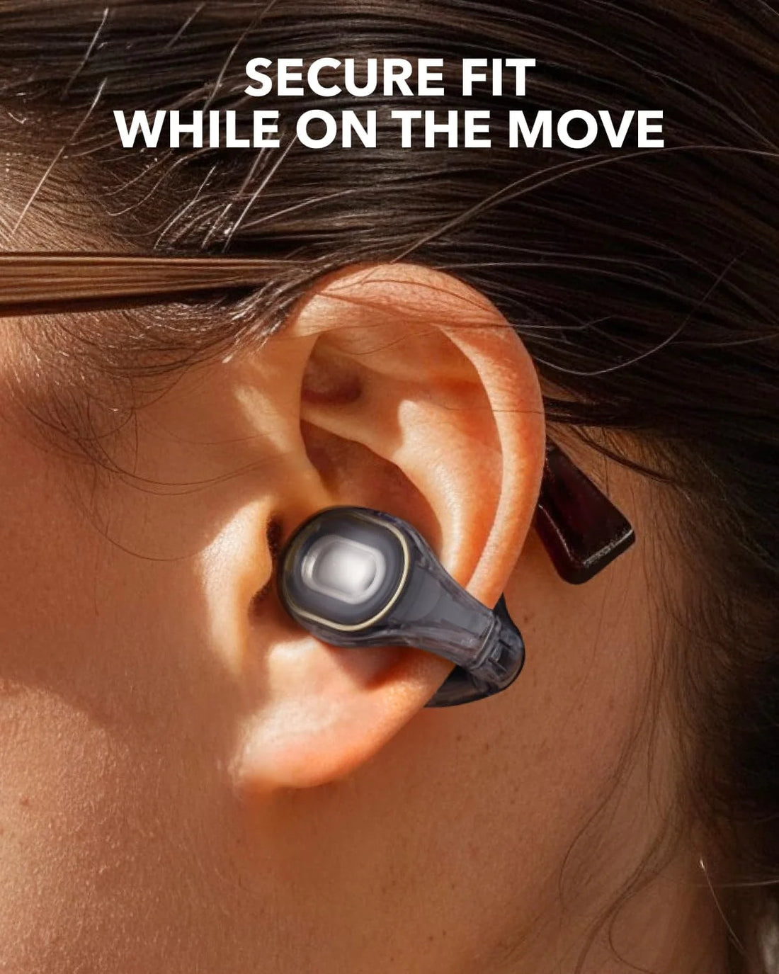Anker Soundcore C30i Open-Ear Clip Earbuds with Secure Fit - Black