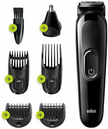ماكينة براون الكل في واحد MGK3220 - ماكينة حلاقة 6 في 1 مع 5 ملحقات 