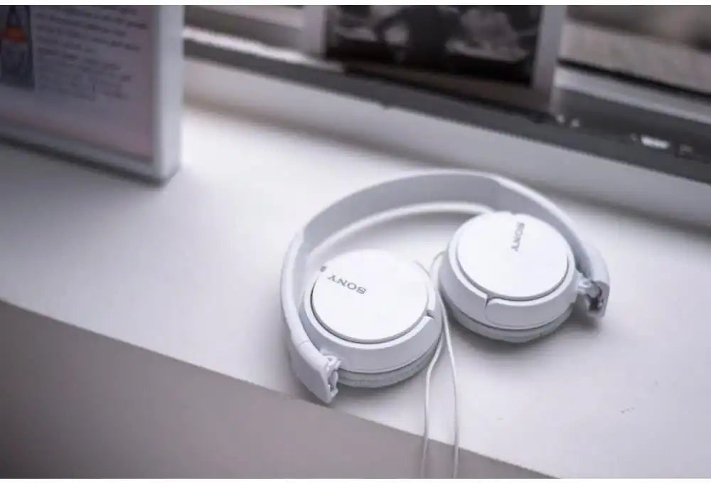 Sony MDR-ZX110AP On-Ear Wired Headphone with Mic
