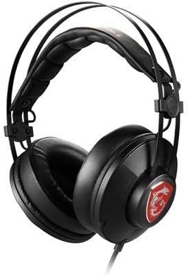 MSI Gaming Headset H991 with 7.1 Surround Sound, Noise-Cancelling Microphone, Compatible with PC/Notebook/Mobile – Black - Rebuy-Box