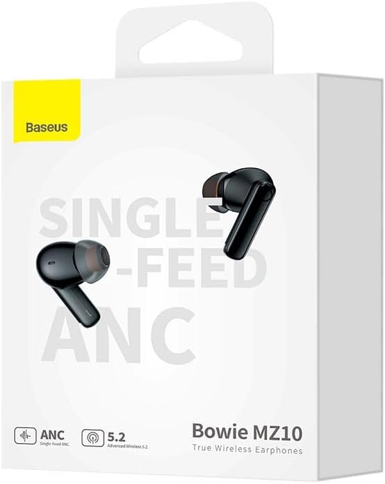 Baseus Bowie MZ10 True Wireless Earphones With ANC – Black Grade B
