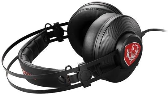 MSI Gaming Headset H991 with 7.1 Surround Sound, Noise-Cancelling Microphone, Compatible with PC/Notebook/Mobile – Black - Rebuy-Box