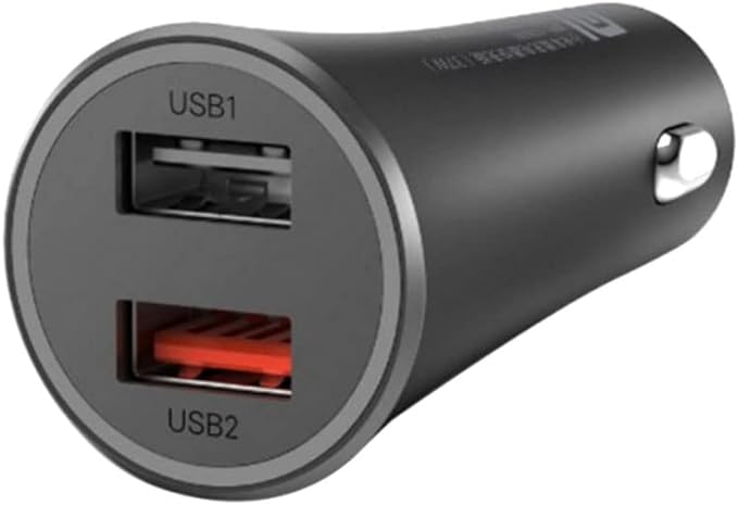 Xiaomi Mi 37W Dual-Port Car Charger Model CC06ZM, USB-A - Rebuy-Box