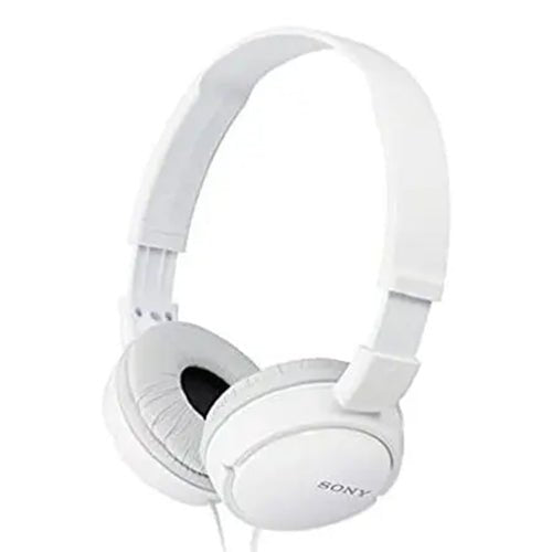Sony MDR-ZX110AP On-Ear Wired Headphones with Mic, Tangle-Free Cable, Lightweight Design, Comfortable Ear Cushions - Rebuy-Box