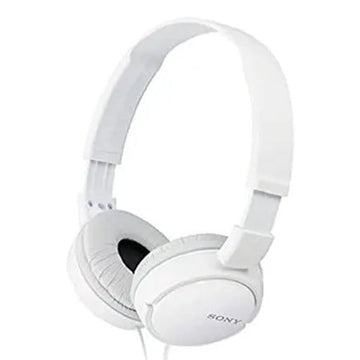 Sony MDR-ZX110AP On-Ear Wired Headphones with Mic, Tangle-Free Cable, Lightweight Design, Comfortable Ear Cushions - Rebuy-Box