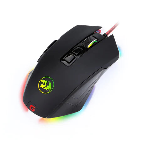 Redragon M715 Dagger RGB Gaming Mouse, 10000 DPI, Programmable Buttons, Ergonomic Design - Rebuy-Box