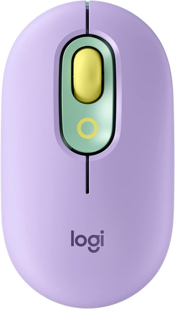 Logitech POP Mouse - Wireless Mouse with Customizable Emojis, SilentTouch Technology, Bluetooth Connectivity, and Compact Design - Rebuy-Box