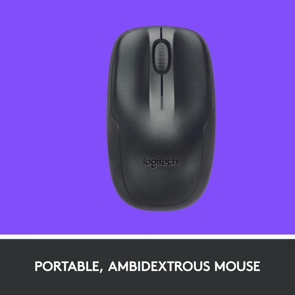 Logitech MK220 Wireless Combo Keyboard and Mouse – Compact Design, Long Battery Life - Rebuy-Box