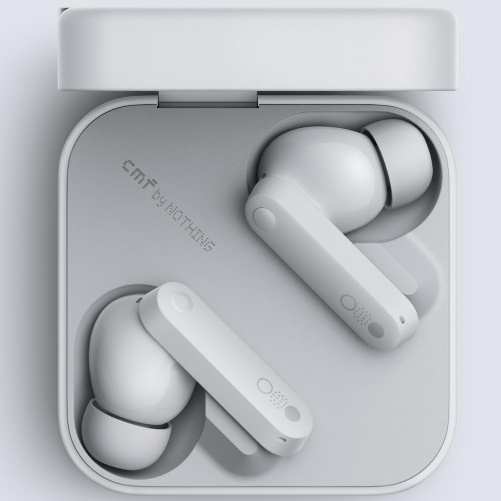CMF by Nothing Buds - Wireless Headphones with 10mm Dynamic Drivers, Bluetooth 5.3, and IP54 Water Resistance - Rebuy-Box