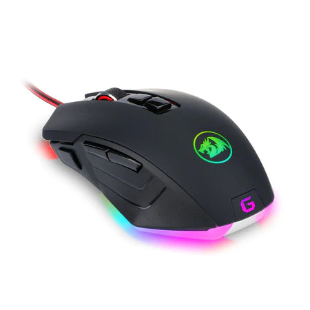 Redragon M715 Dagger RGB Gaming Mouse, 10000 DPI, Programmable Buttons, Ergonomic Design - Rebuy-Box
