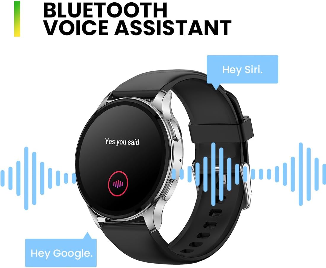 Amazfit Pop 3R Smartwatch with 1.43" AMOLED Display, Health Tracking, and 12-Day Battery Life - Rebuy-Box