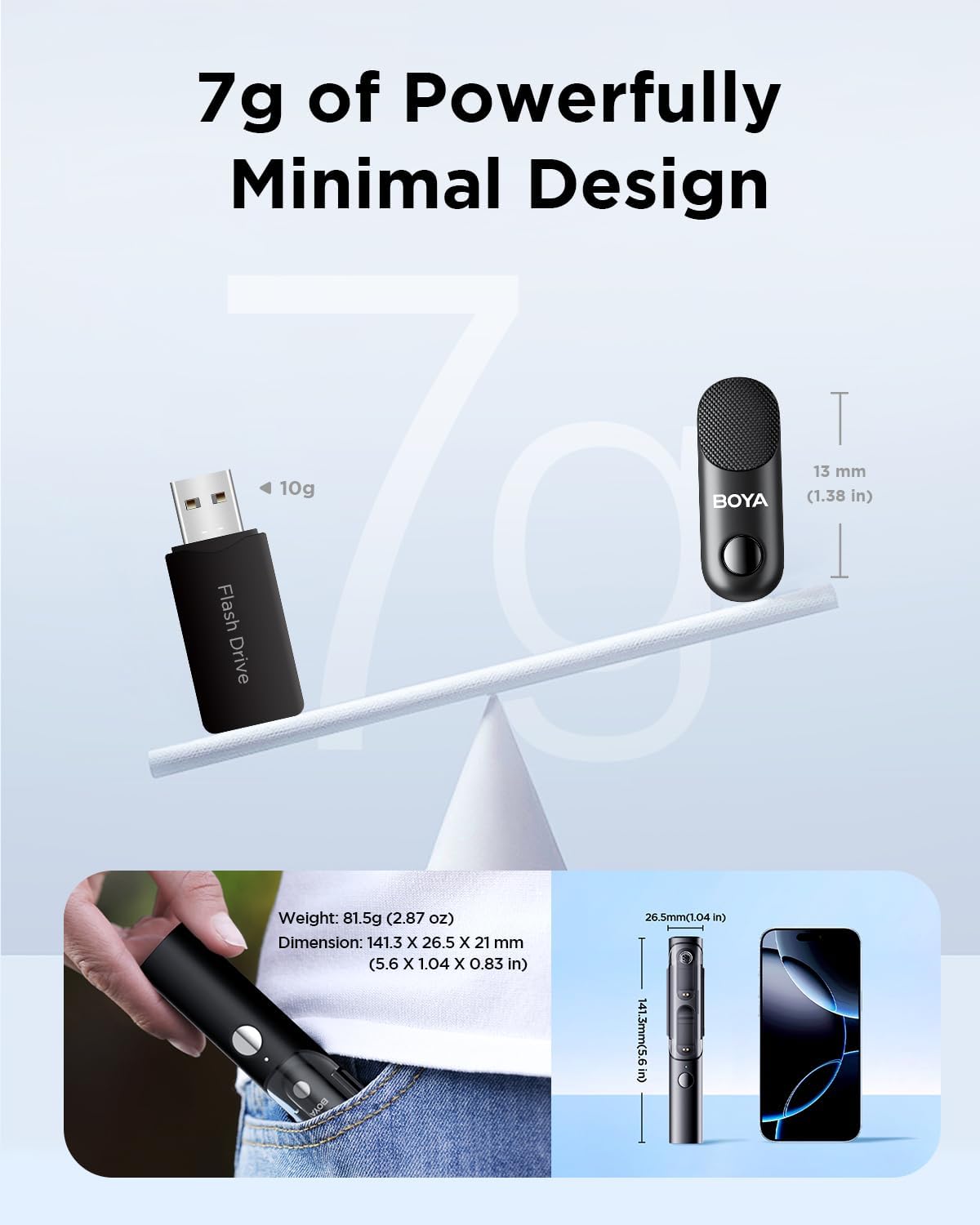 Boya Magic-05 AI Wireless Microphone – Photo 4