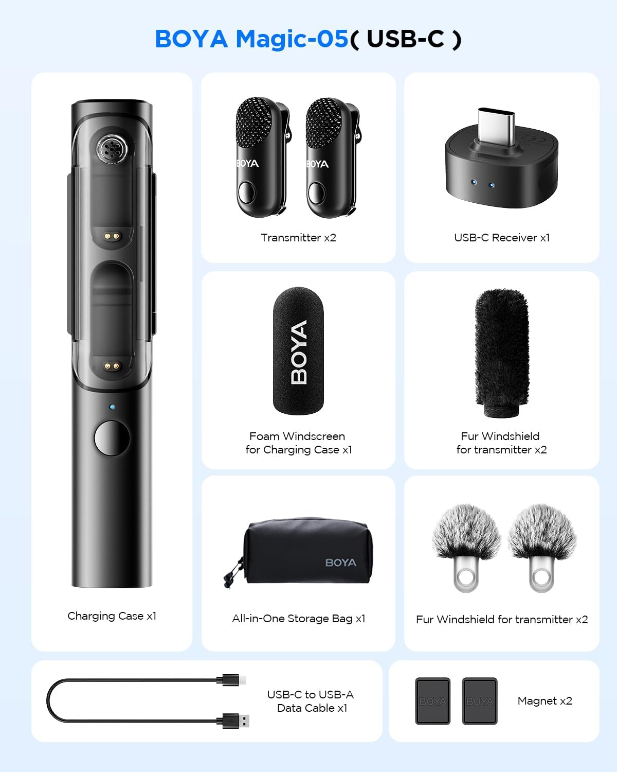 Boya Magic-05 AI Wireless Microphone – Photo 3
