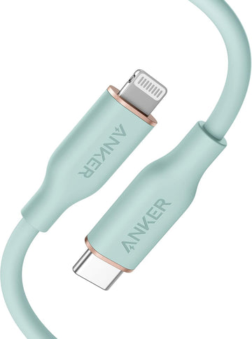 كابل Anker PowerLine III Flow USB-C إلى Lightning (90 سم) 