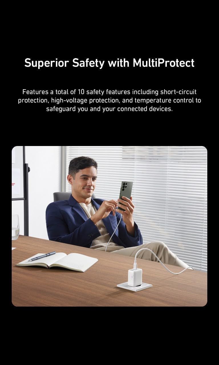 Anker 313 USB-C Fast Charger (Ace 2) – 45W – White