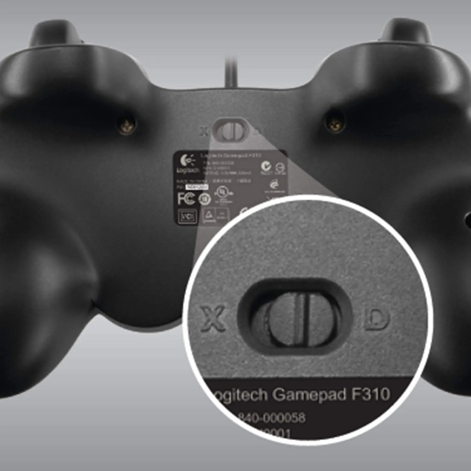 Logitech F310 Gamepad Controller - Blue Black