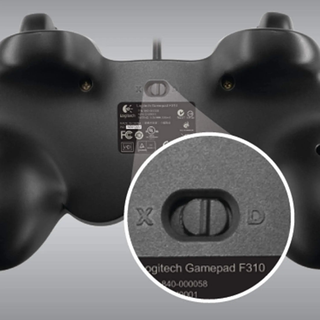 Logitech F310 Gamepad Controller - Blue Black