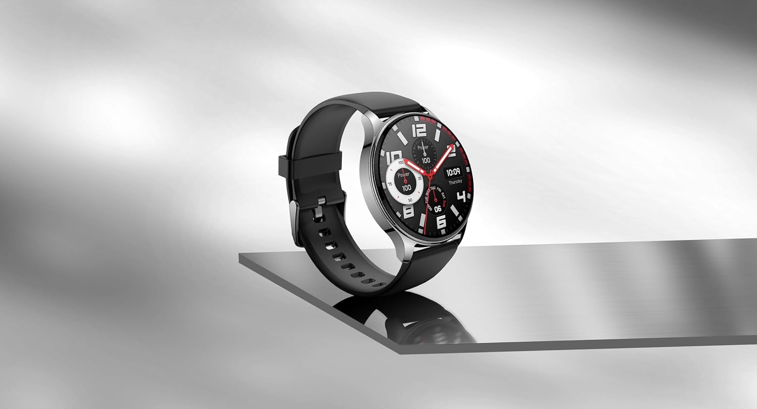 Amazfit Pop 3R Smartwatch with 1.43" AMOLED Display, Health Tracking, and 12-Day Battery Life - Rebuy-Box