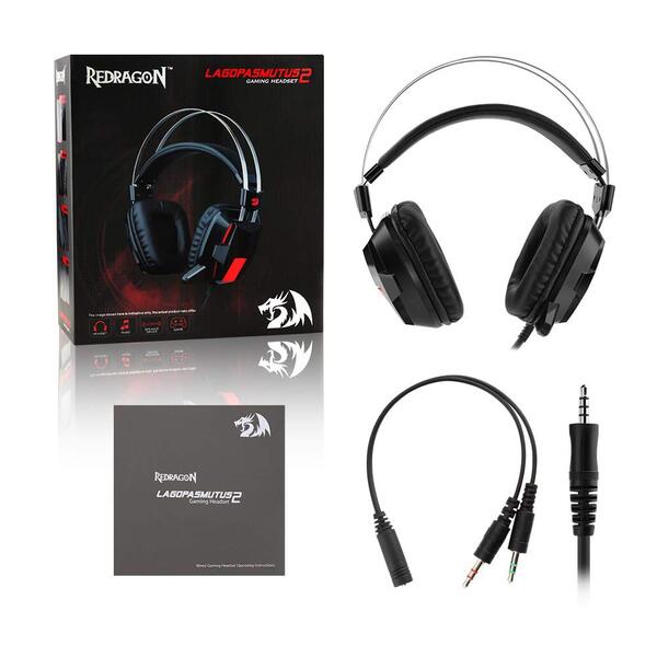 Redragon H201 Stereo Gaming Headset for PS4, Xbox One, PC, and Smartphones - Rebuy-Box
