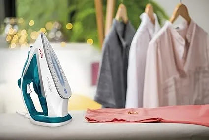 Tefal Easygliss Plus Steam Iron, 2400 Watts, Blue