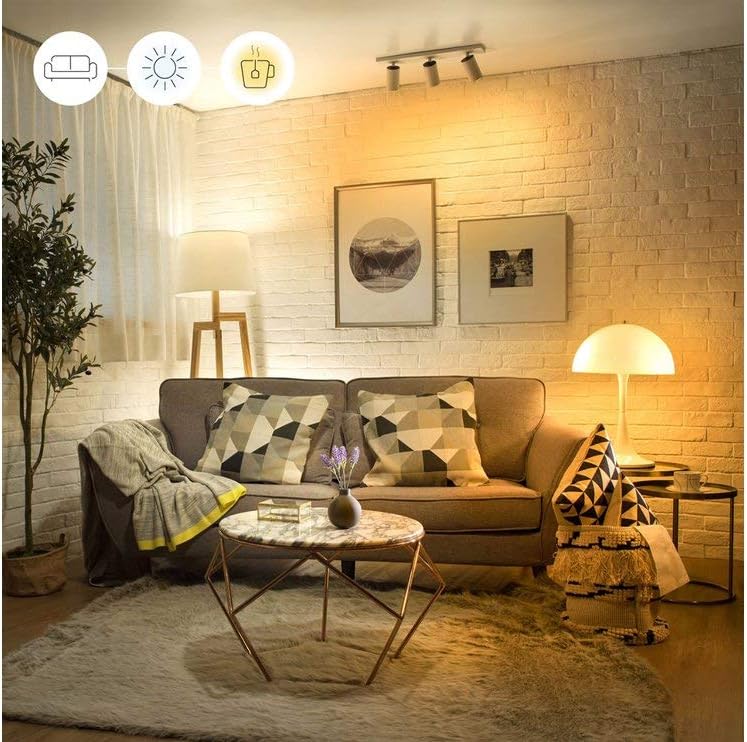WiZ Tunable Whites C37 E14 WiFi + Bluetooth Smart LED Candle Bulb - Amazon Alexa & Google Assistant Compatible - Rebuy-Box
