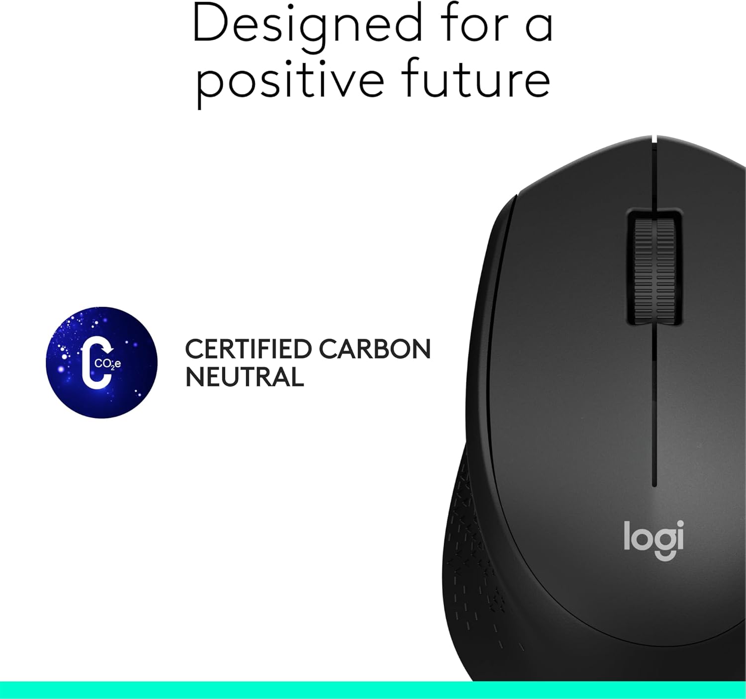 Logitech M330 Silent Wireless Mouse - Black, 1000 DPI, Long Battery Life, Ultra Quiet - Rebuy-Box