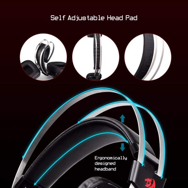 Redragon H201 Stereo Gaming Headset for PS4, Xbox One, PC, and Smartphones - Rebuy-Box