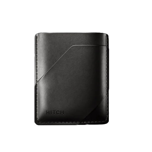 Hitch Simple Cardholder, Genuine Leather, Slim Design, RFID Protection - Rebuy-Box