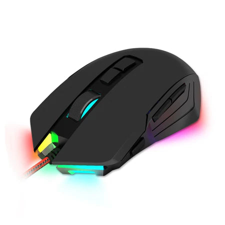 Redragon M715 Dagger RGB Gaming Mouse, 10000 DPI, Programmable Buttons, Ergonomic Design - Rebuy-Box