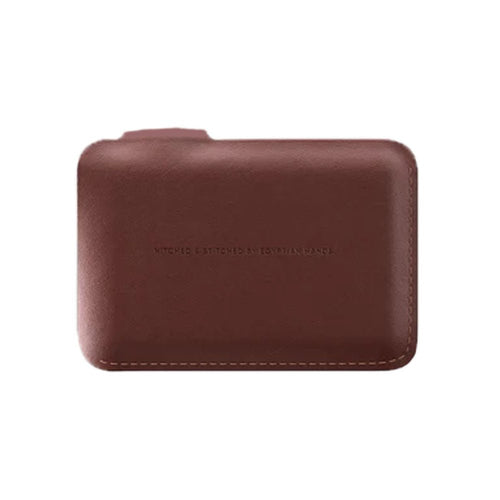 Hitch Snap Leather Cardholder with Snap Closure – Slim & Compact Design - Rebuy-Box