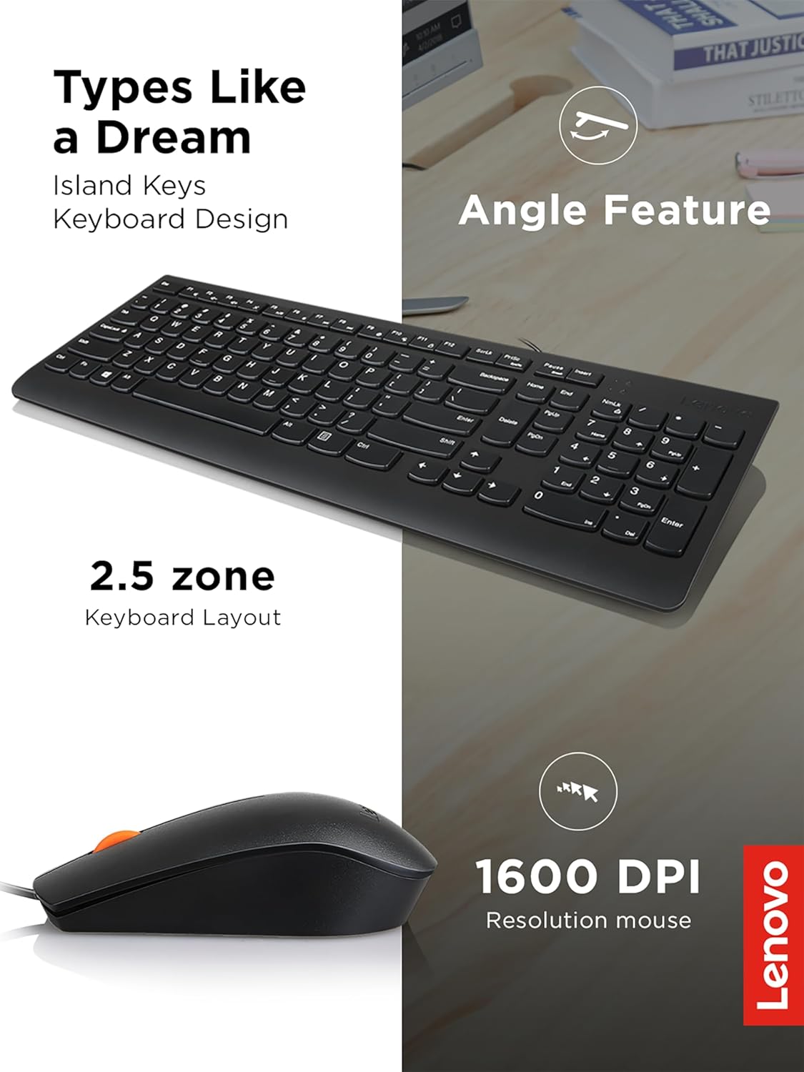 Lenovo 300 USB Wired Combo – Full Set Overview - Rebuy-Box