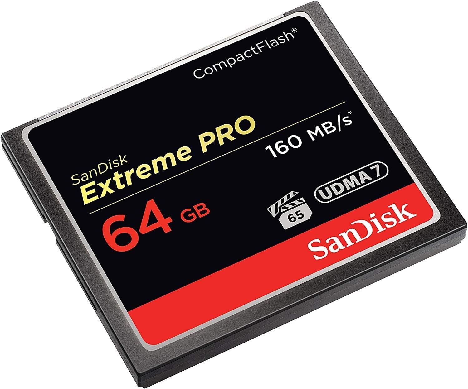 SanDisk Extreme PRO CF Card, 64GB, 160MB/s, VPG 65, UDMA 7, High-Performance - Rebuy-Box