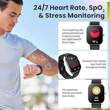 Amazfit POP 3S - Black
