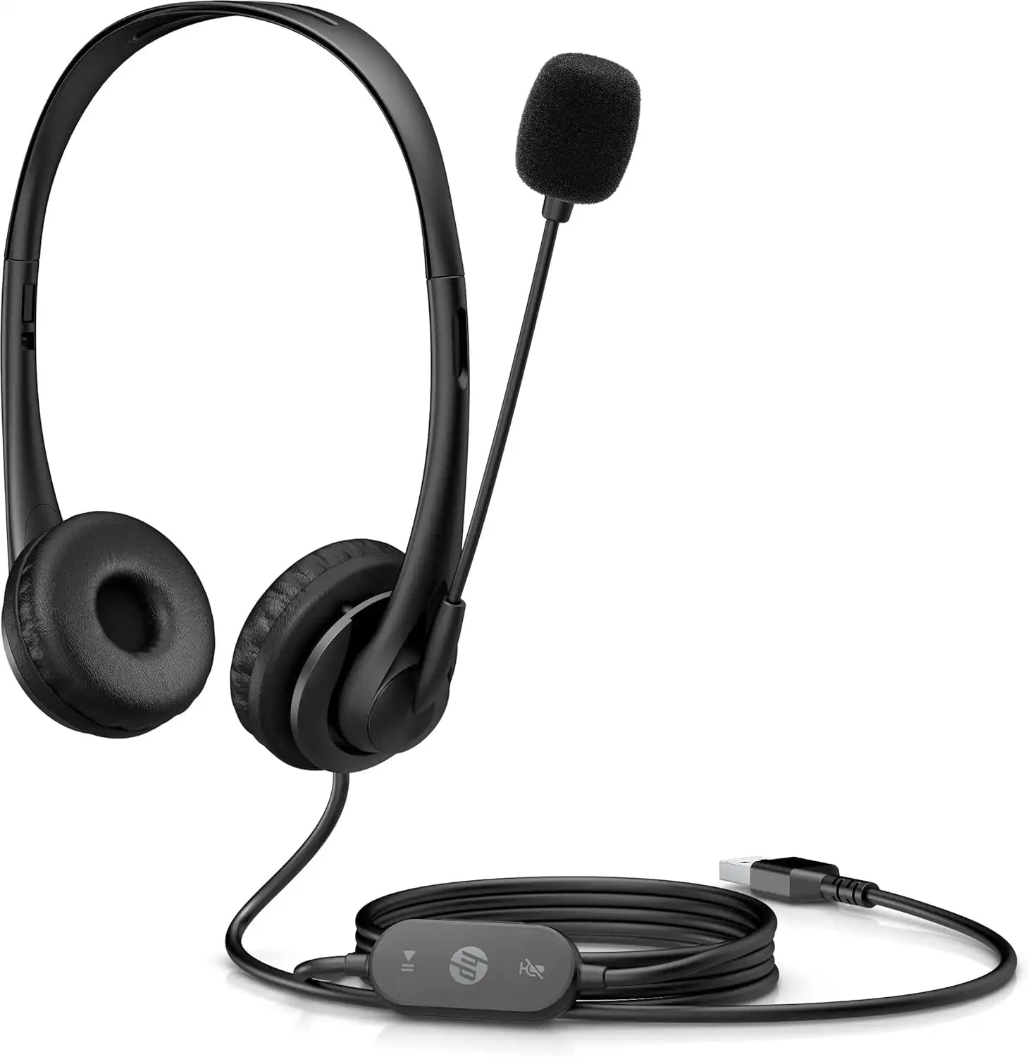 HP Stereo USB Headset G2-Black