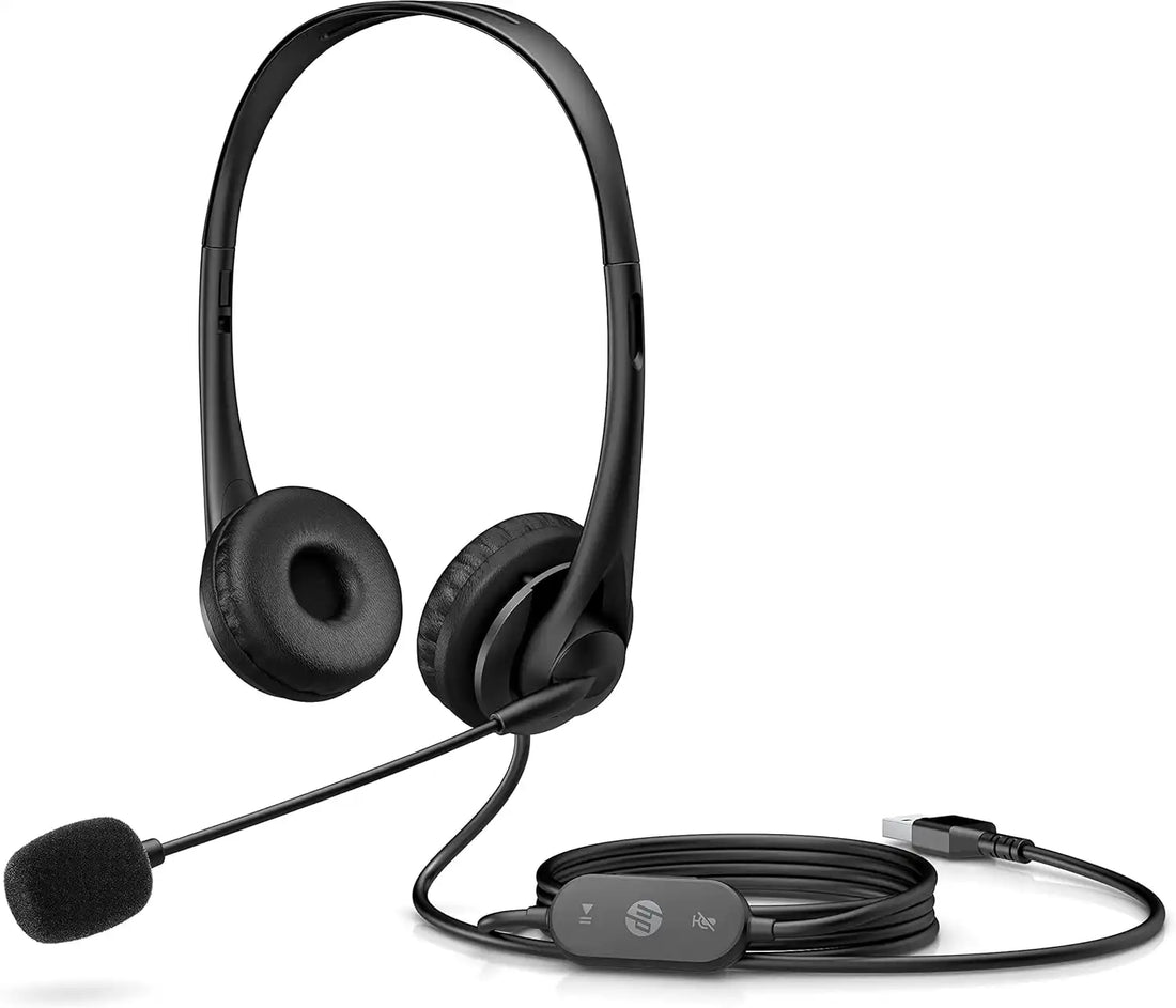 HP Stereo USB Headset G2 Black - Rebuy-Box