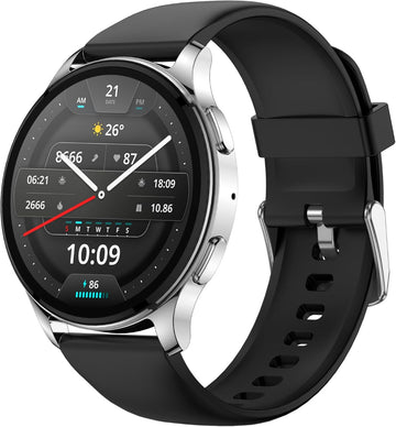 Amazfit Pop 3R Smartwatch with 1.43" AMOLED Display, Health Tracking, and 12-Day Battery Life - Rebuy-Box