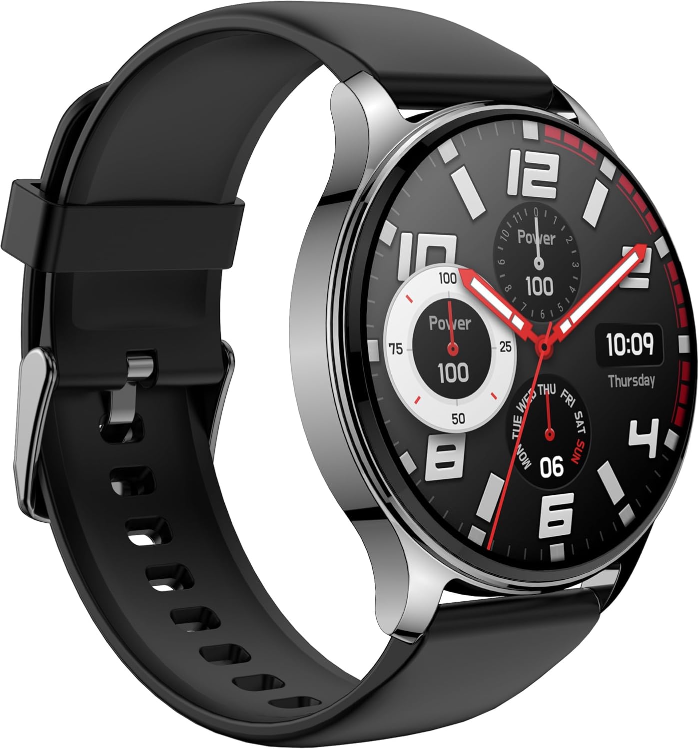 Amazfit Pop 3R Smartwatch with 1.43" AMOLED Display, Health Tracking, and 12-Day Battery Life - Rebuy-Box