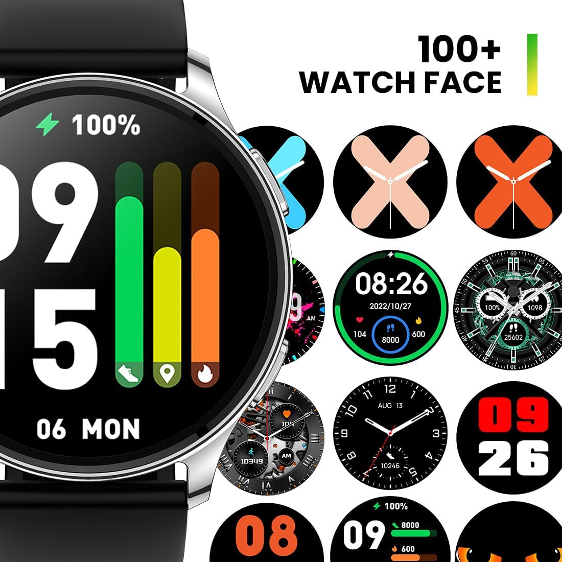 Amazfit Pop 3R Smartwatch with 1.43" AMOLED Display, Health Tracking, and 12-Day Battery Life - Rebuy-Box