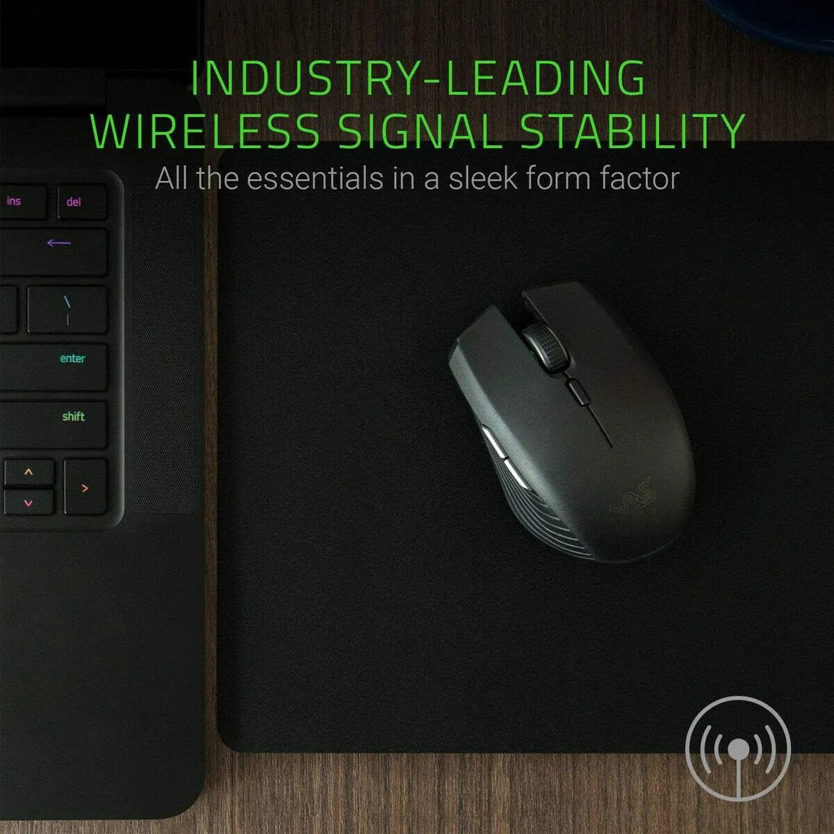 Razer Atheris Wireless Mouse | 7200 DPI Dual-Mode